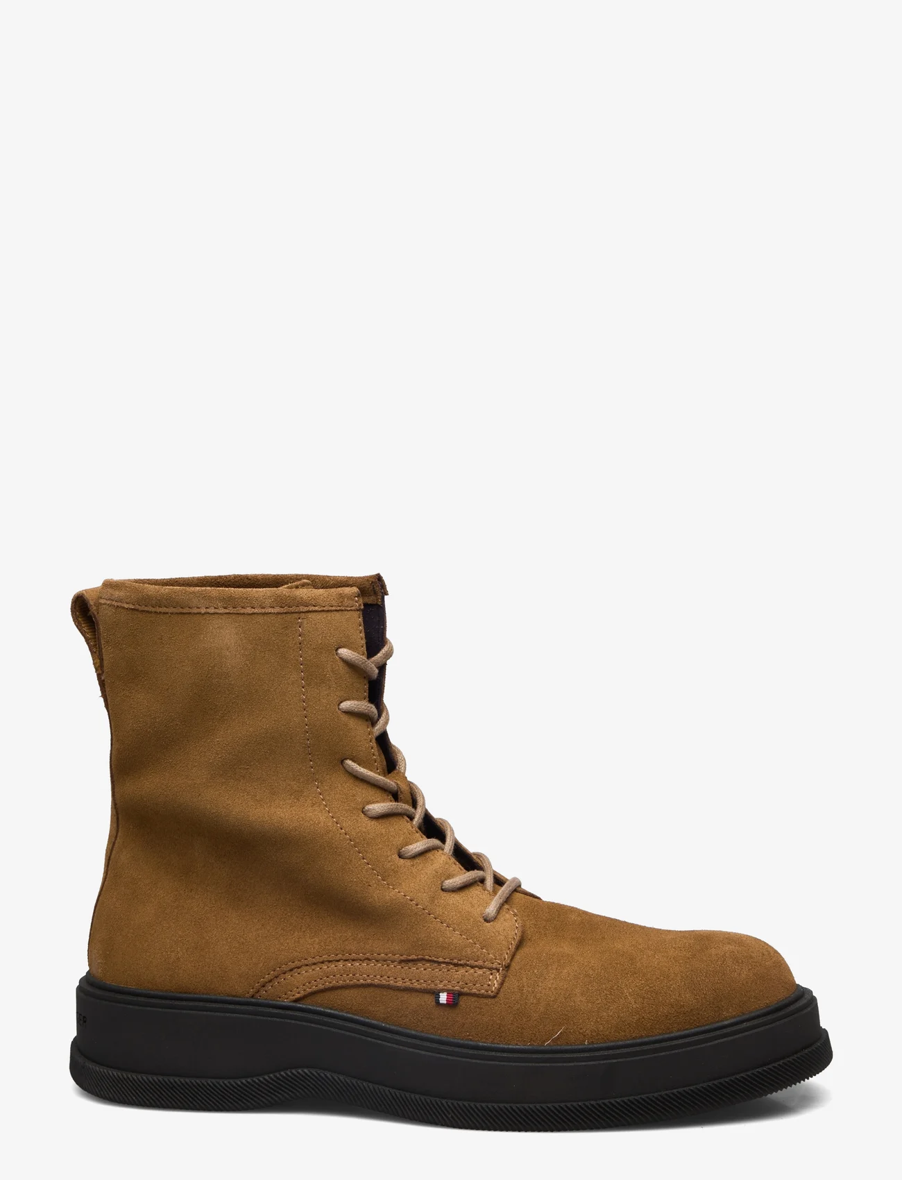 Tommy Hilfiger - TH EVERYDAY CORE SUEDE BOOT - lace ups - desert khaki - 1