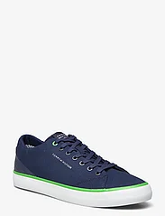 Tommy Hilfiger - TH HI VULC CORE LOW CANVAS - laag sneakers - carbon navy - 0