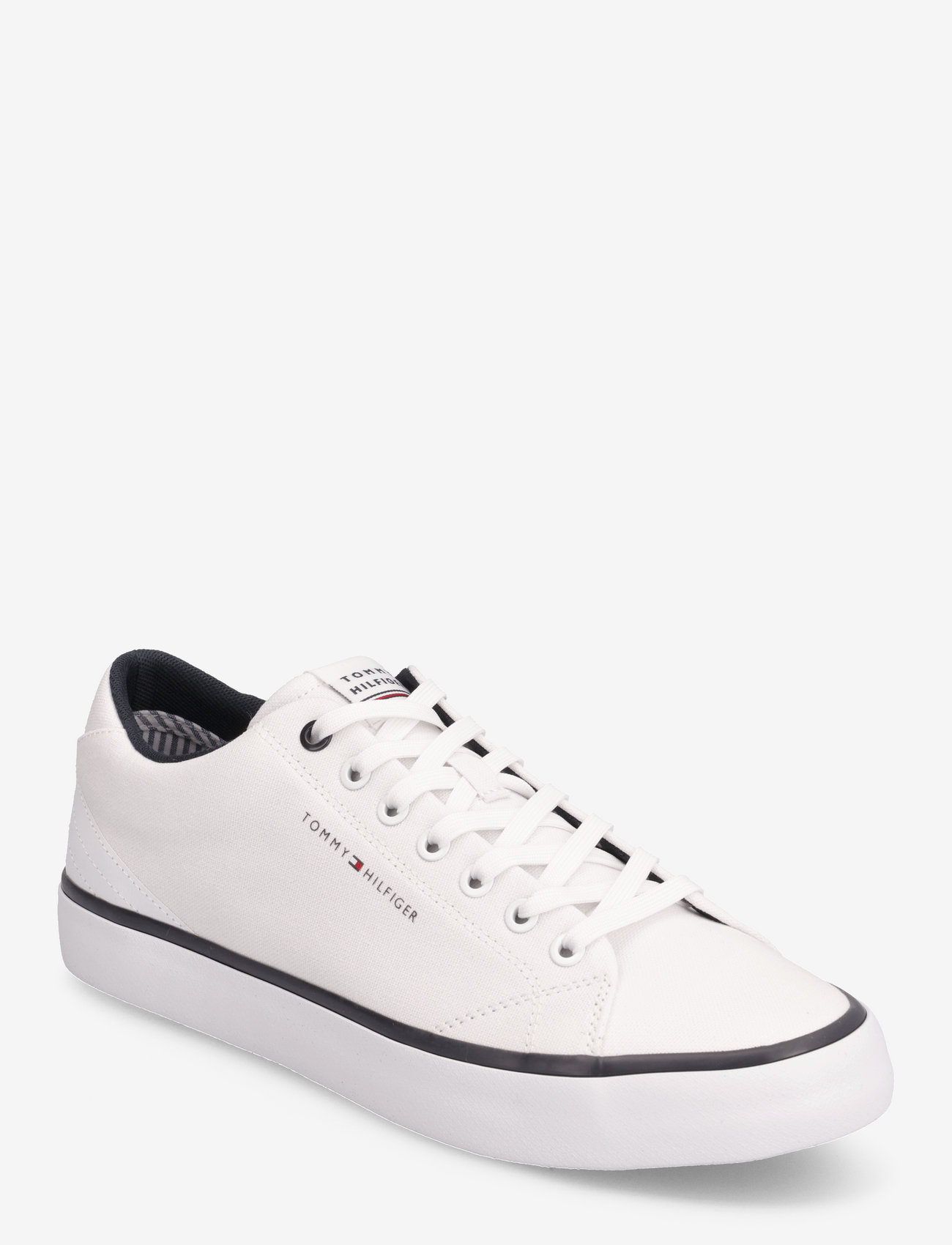 Tommy Hilfiger - TH HI VULC CORE LOW CANVAS - laag sneakers - white - 0