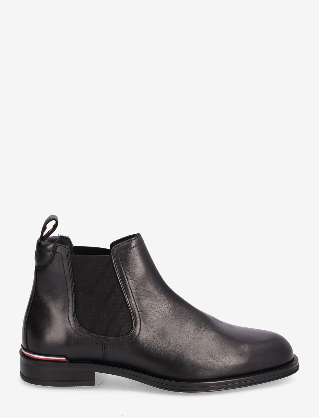 Tommy hilfiger leather chelsea boots online