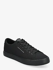 Tommy Hilfiger - TH HI VULC LOW CANVAS - laag sneakers - black - 0