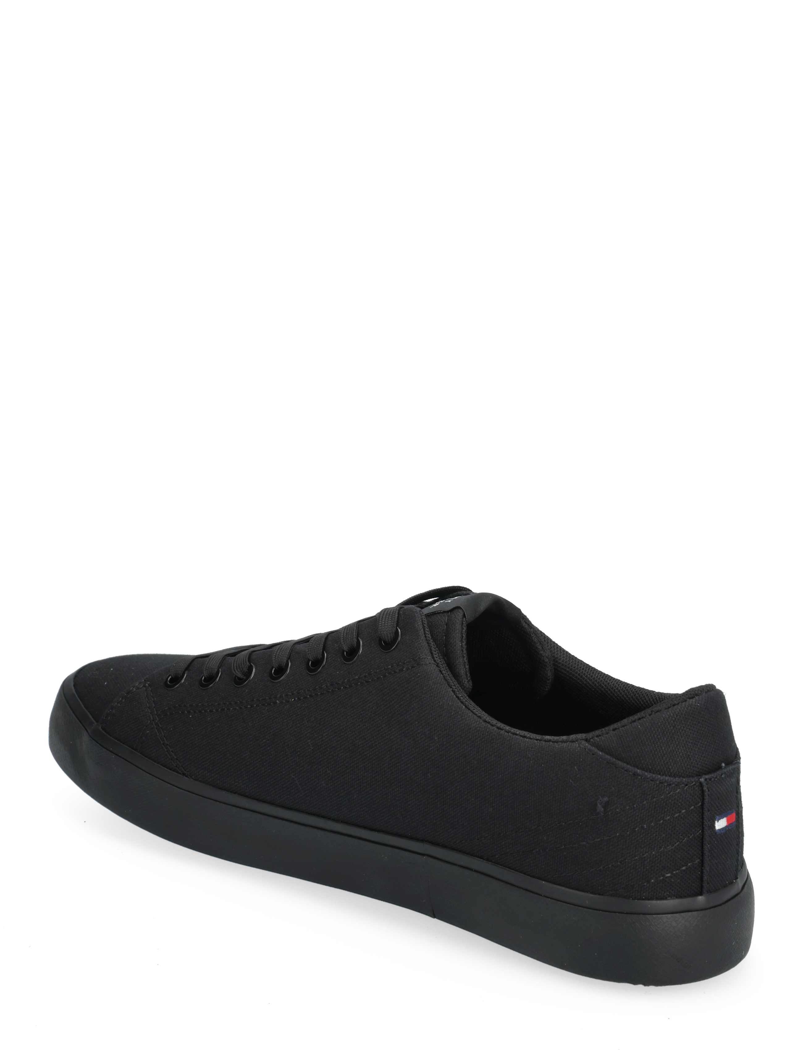 Tommy Hilfiger - TH HI VULC LOW CANVAS - black - 2