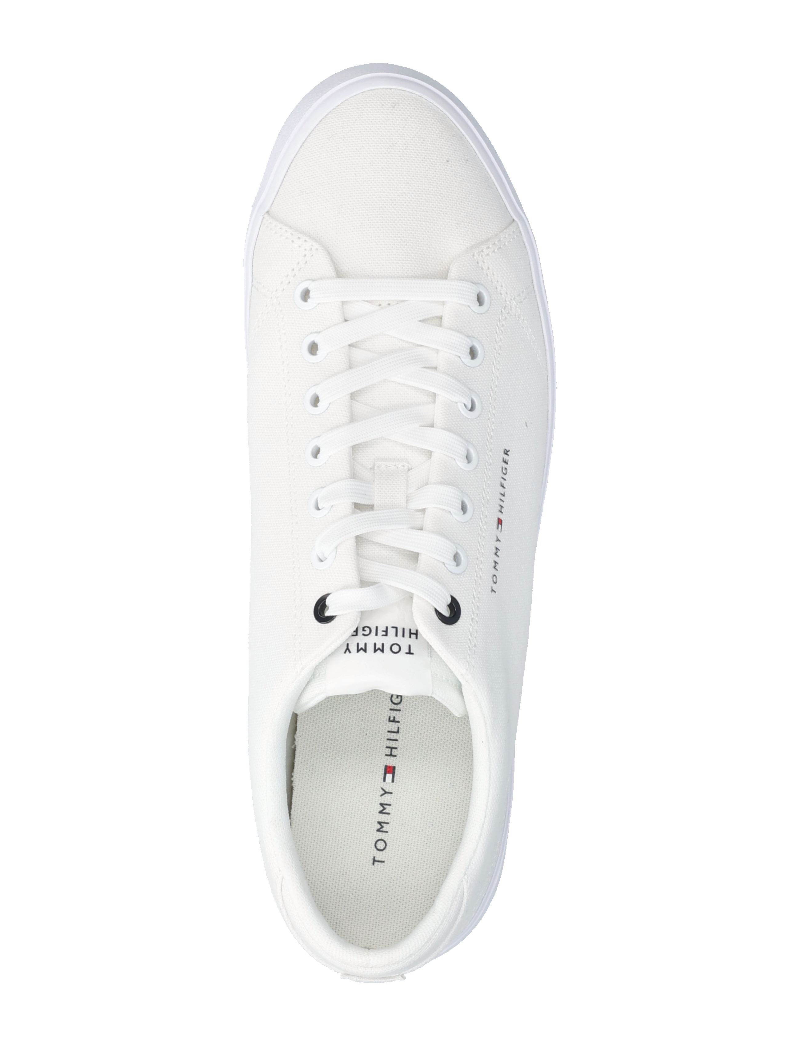 Tommy Hilfiger - TH HI VULC LOW CANVAS - white - 3