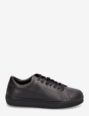 Tommy Hilfiger - PREMIUM CUPSOLE GRAINED LTH - low tops - black - 1