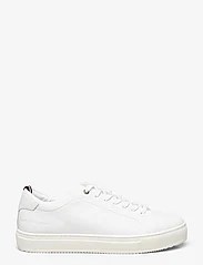 Tommy Hilfiger - PREMIUM CUPSOLE GRAINED LTH - lave sneakers - white - 1