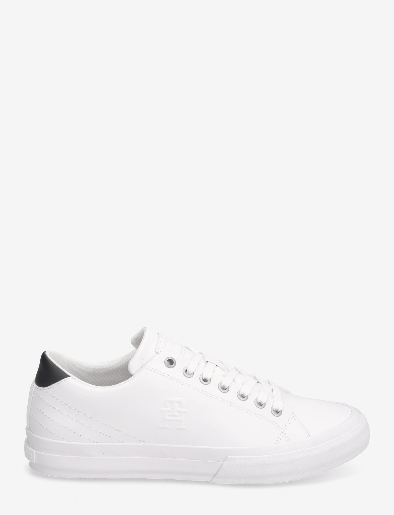 Tommy Hilfiger - TH HI VULC STREET LOW LTH ESS - lave sneakers - white - 1