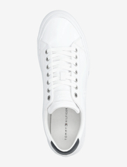 Tommy Hilfiger - TH HI VULC STREET LOW LTH ESS - laag sneakers - white - 3