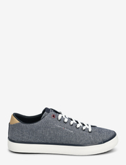Tommy Hilfiger - TH HI VULC LOW CHAMBRAY - lave sneakers - desert sky - 1