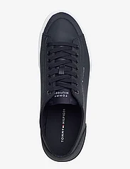 Tommy Hilfiger - CORPORATE VULC LEATHER - laag sneakers - desert sky - 3