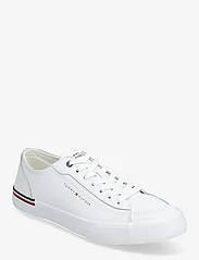 Tommy Hilfiger - CORPORATE VULC LEATHER - låga sneakers - white - 0
