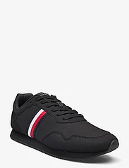 Tommy Hilfiger - LO RUNNER MIX - laag sneakers - black - 0