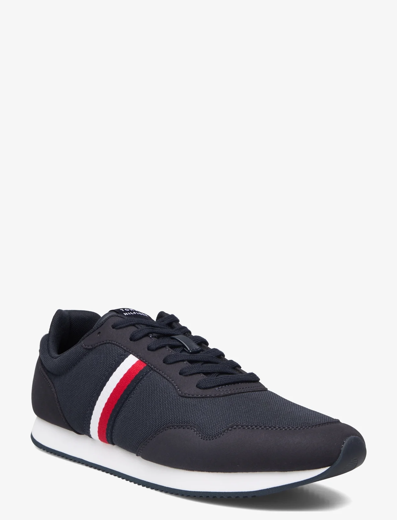 Tommy Hilfiger - LO RUNNER MIX - lave sneakers - desert sky - 0
