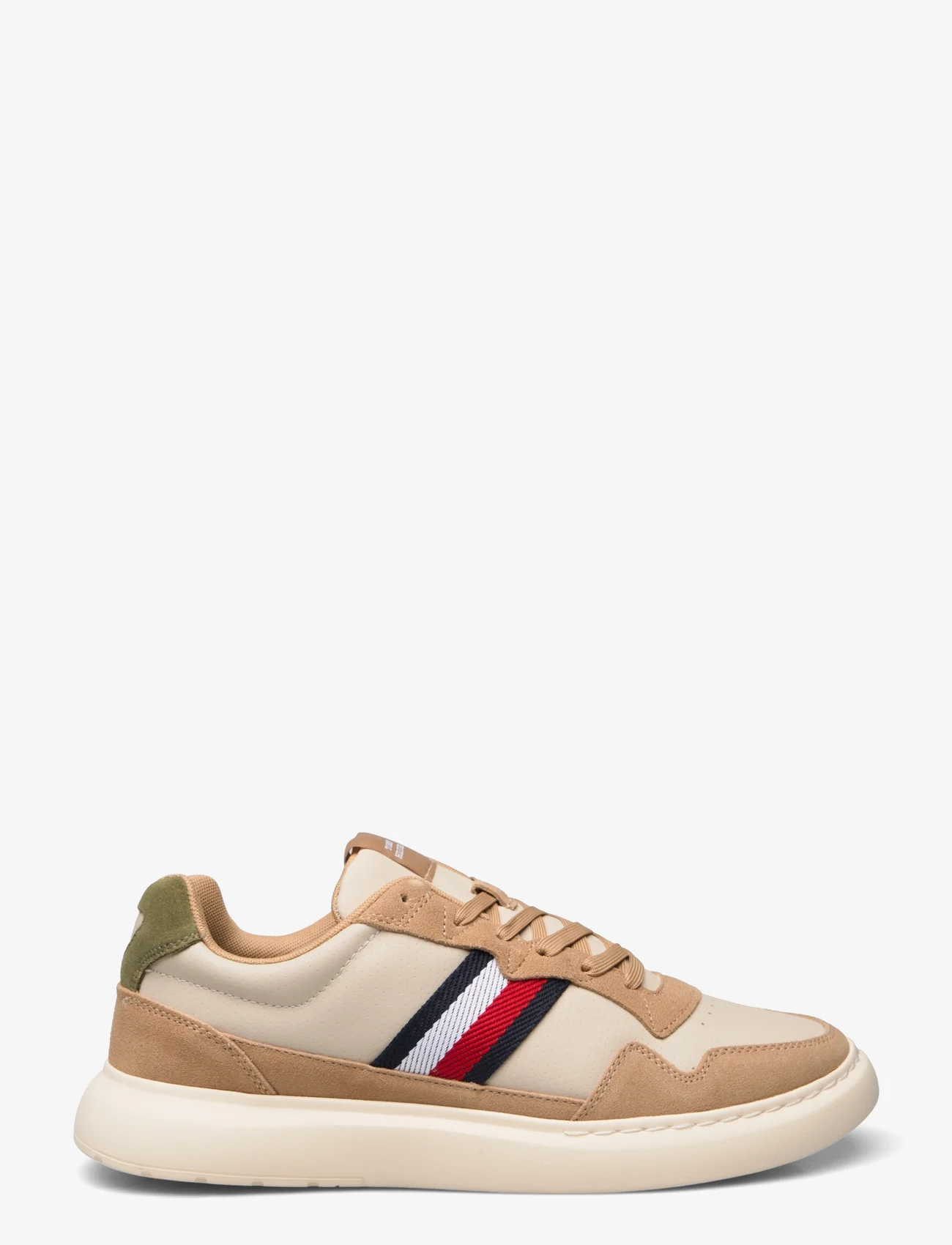 Tommy Hilfiger - LIGHTWEIGHT CUP LTH MIX - laag sneakers - classic khaki - 1