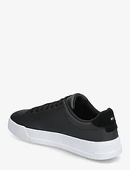 Tommy Hilfiger - TH COURT LEATHER - laag sneakers - black - 1