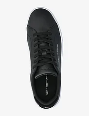 Tommy Hilfiger - TH COURT LEATHER - laag sneakers - black - 4