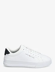 Tommy Hilfiger - TH COURT LEATHER - laag sneakers - white/desert sky - 1