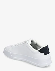 Tommy Hilfiger - TH COURT LEATHER - låga sneakers - white/desert sky - 2