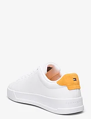 Tommy Hilfiger - TH COURT LEATHER - low tops - white/rich ochre - 2