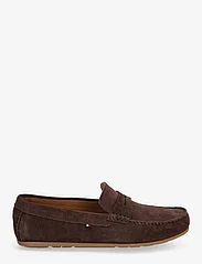 Tommy Hilfiger - CASUAL HILFIGER SUEDE DRIVER - buty wiosenne - cocoa - 1