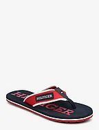 PATCH HILFIGER BEACH SANDAL - PRIMARY RED