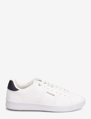 Tommy Hilfiger - COURT CUP LTH PERF DETAIL - nette sneakers - white - 1