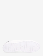 Tommy Hilfiger - COURT CUP LTH PERF DETAIL - sneakersy biznesowe - white - 4