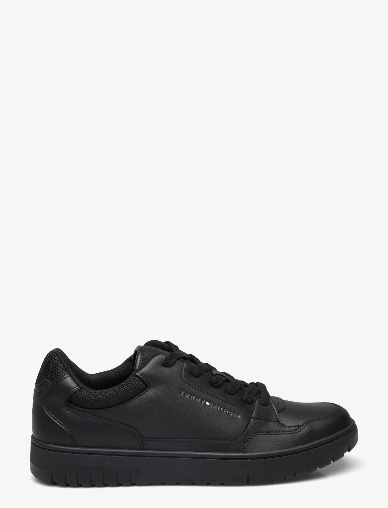 Tommy Hilfiger - TH BASKET CORE LEATHER ESS - laag sneakers - black - 1