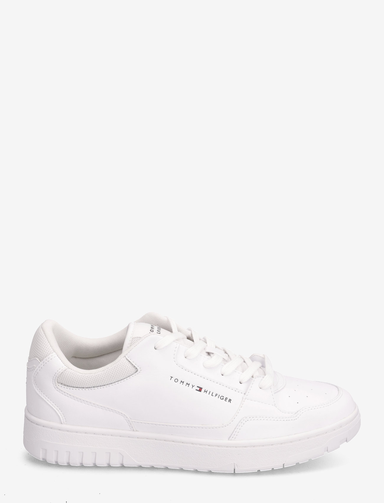 Tommy Hilfiger - TH BASKET CORE LEATHER ESS - lav ankel - white - 1