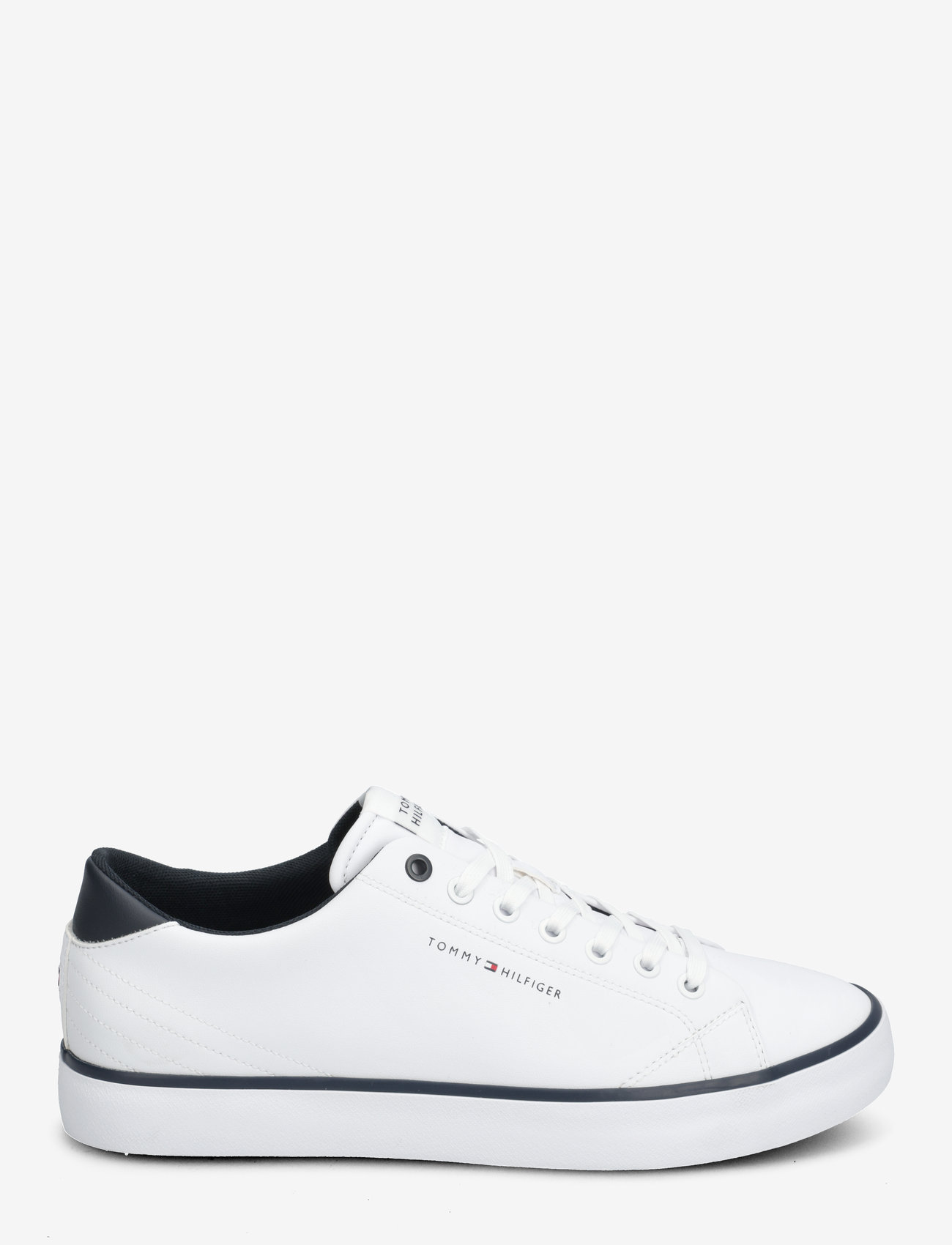 Tommy Hilfiger - TH HI VULC CORE LOW LEATHER - laag sneakers - white - 1
