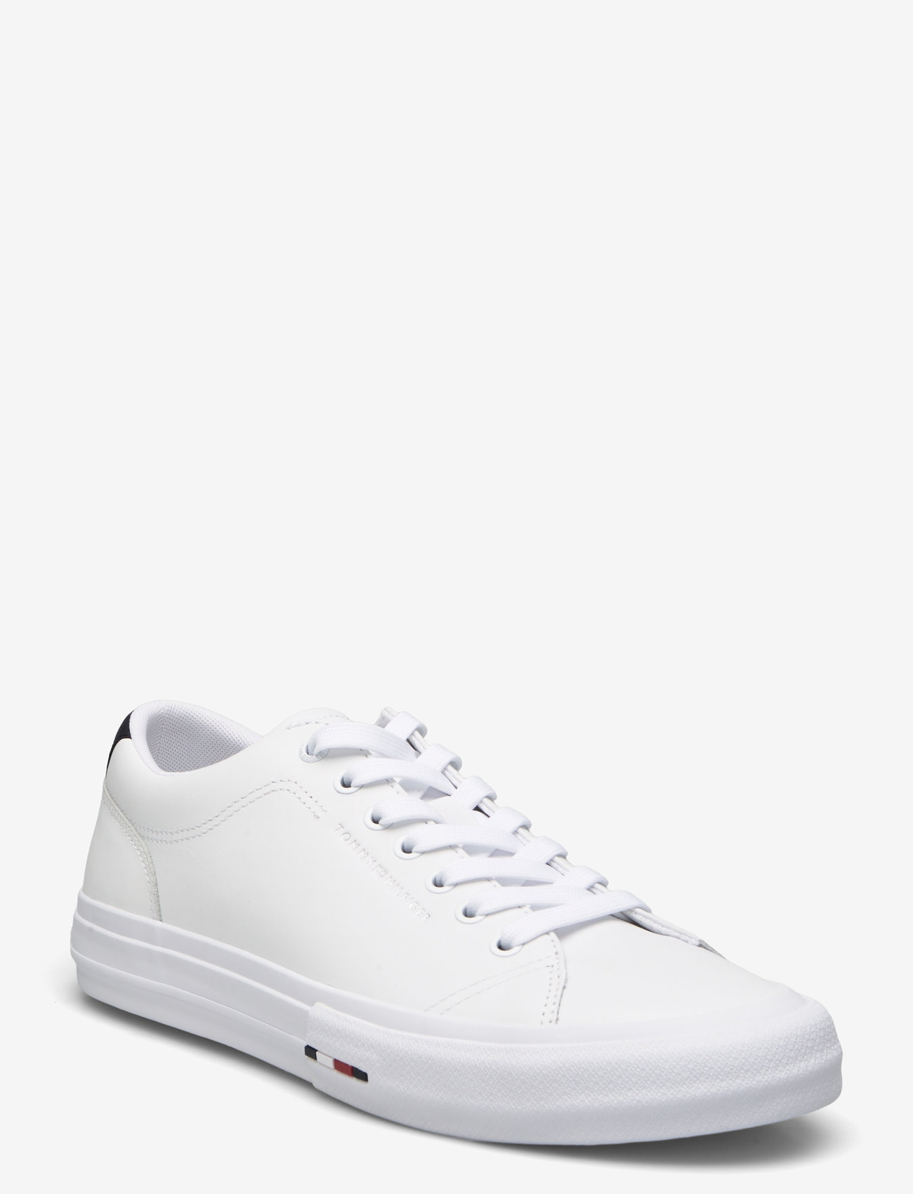 Tommy Hilfiger - TH HI VULC STREET LTH PATCH - low tops - white/desert sky - 0