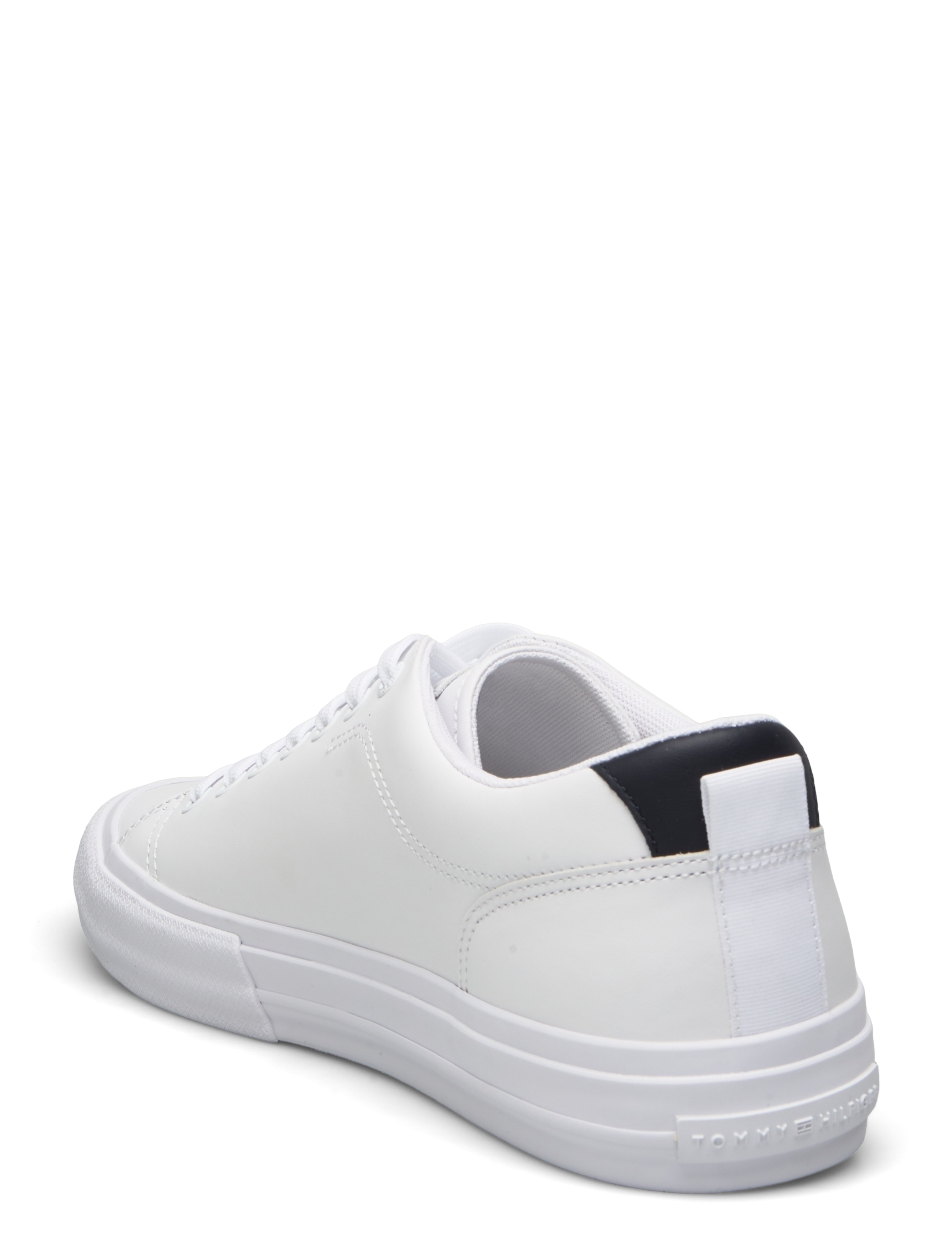 Tommy Hilfiger - TH HI VULC STREET LTH PATCH - white/desert sky - 2