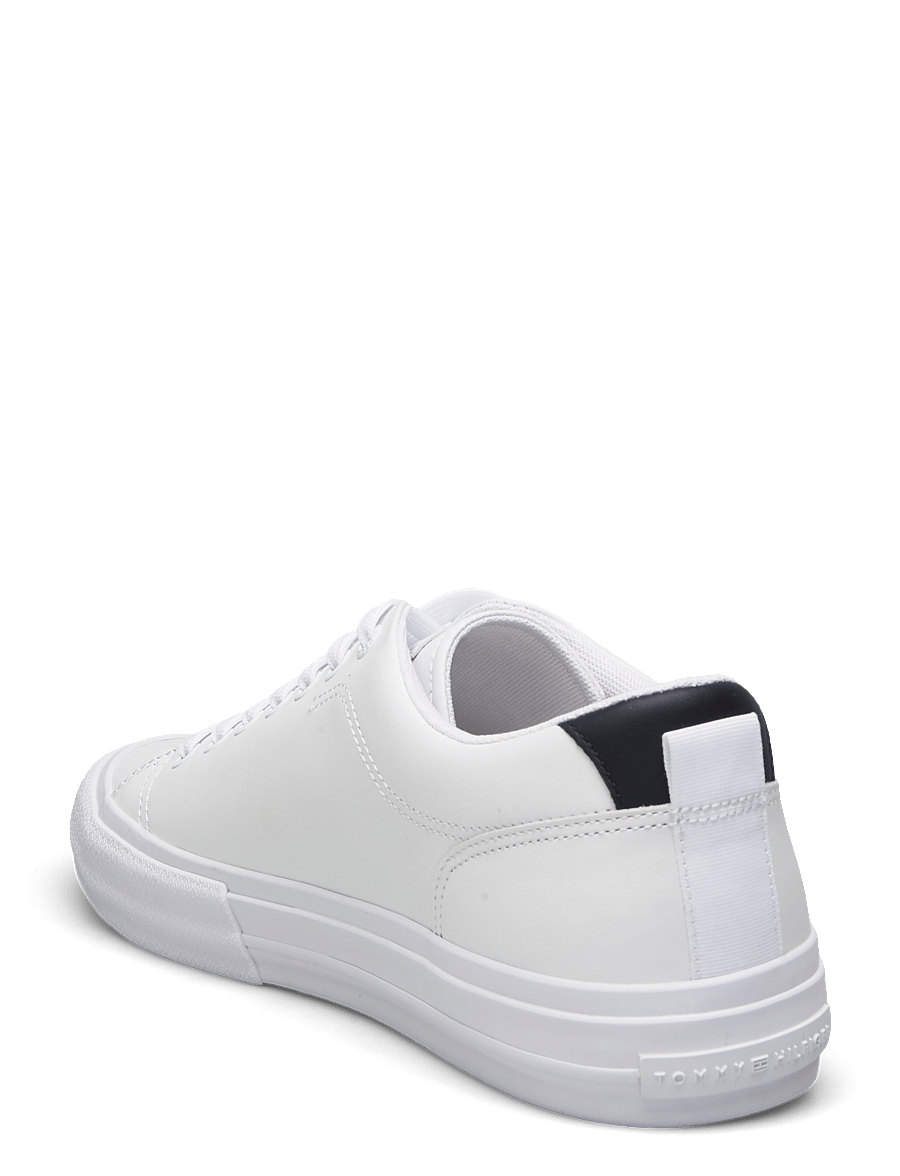 Tommy Hilfiger - TH HI VULC STREET LTH PATCH - niedriger schnitt - white/desert sky - 2