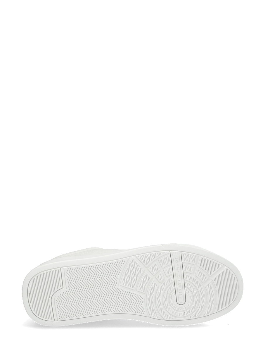 Tommy Hilfiger - TH COURT BEST TUMBLED LTH - low-top sneaker - ecru - 4