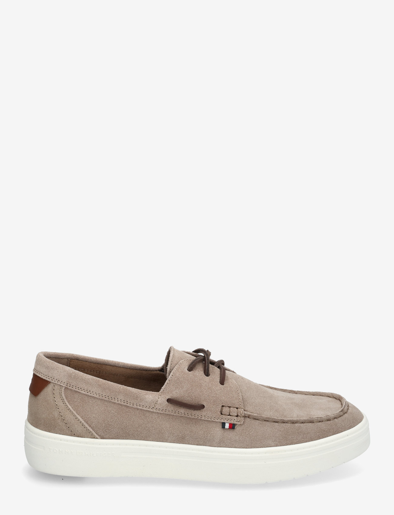 Tommy Hilfiger - MODERN LIGHT HYBRID SUEDE BOAT S - shoppa efter tillfälle - coastal taupe - 1