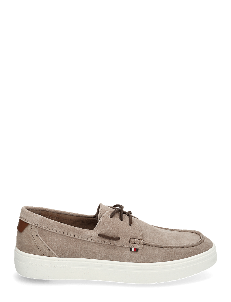 Tommy Hilfiger - MODERN LIGHT HYBRID SUEDE BOAT S - coastal taupe - 1