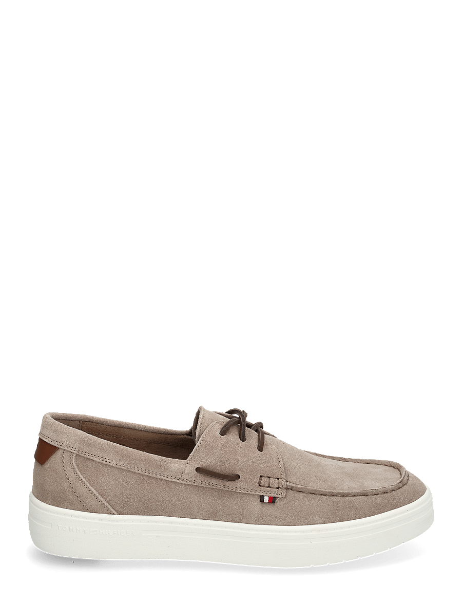 Tommy Hilfiger - MODERN LIGHT HYBRID SUEDE BOAT S - coastal taupe - 1