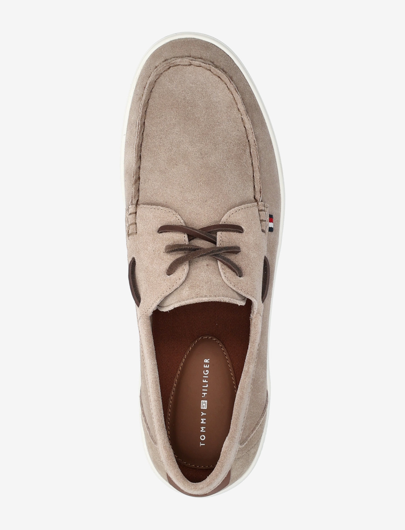 Tommy Hilfiger - MODERN LIGHT HYBRID SUEDE BOAT S - shoppa efter tillfälle - coastal taupe - 3