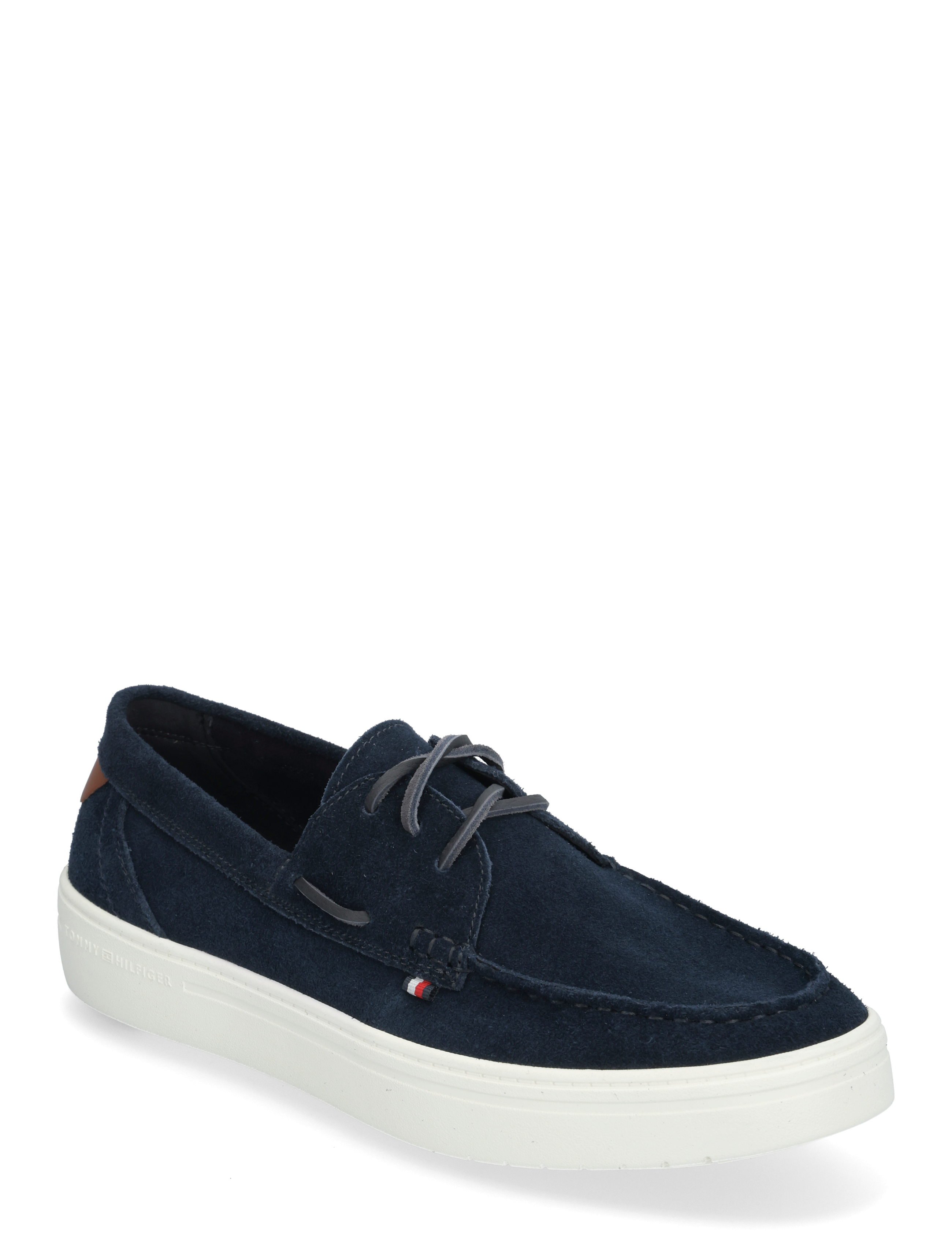 Tommy Hilfiger MODERN LIGHT HYBRID SUEDE BOAT S - Avalynė - DESERT SKY / blue