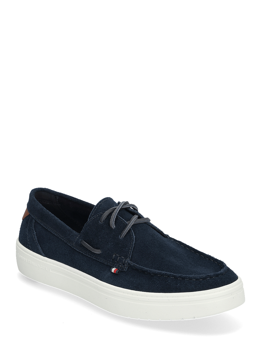 Tommy Hilfiger - MODERN LIGHT HYBRID SUEDE BOAT S - desert sky - 0