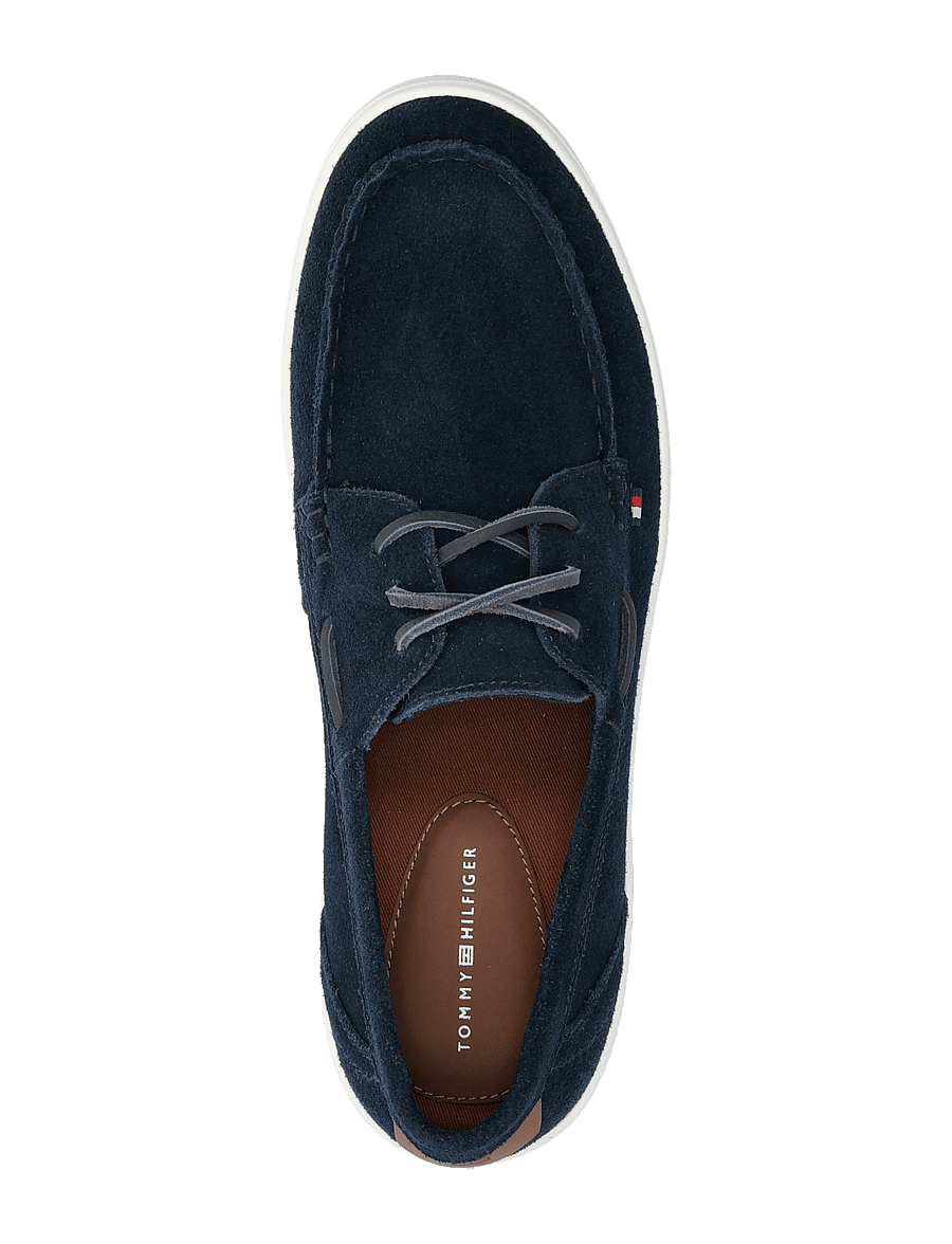 Tommy Hilfiger - MODERN LIGHT HYBRID SUEDE BOAT S - desert sky - 3