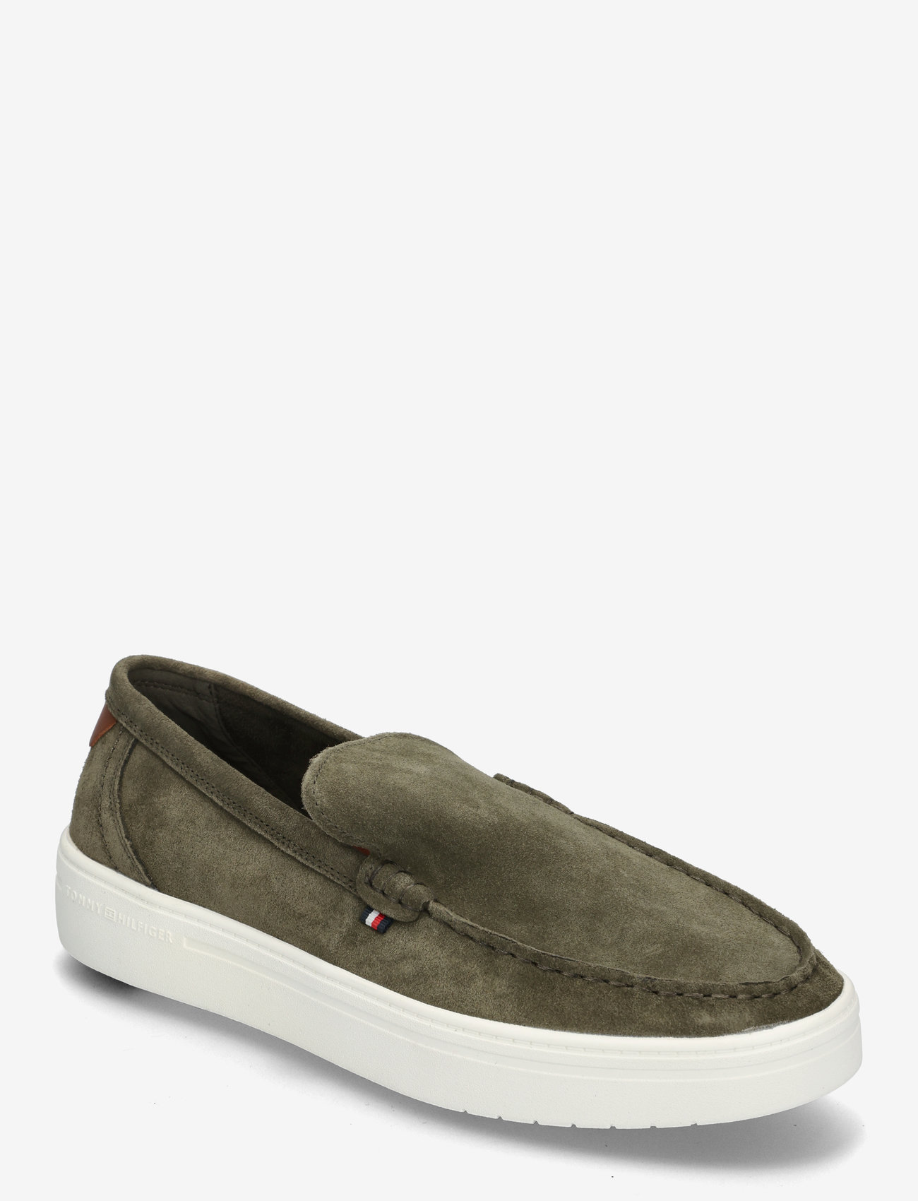 Tommy Hilfiger - MODERN LIGHT HYBRID SUEDE LOAFER - osta olukorra järgi - army green - 0