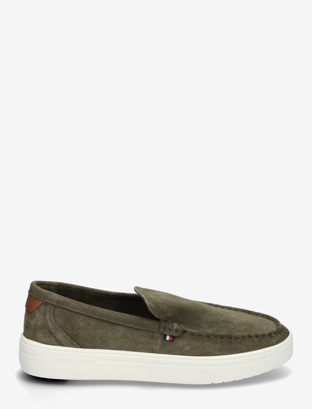 Tommy Hilfiger - MODERN LIGHT HYBRID SUEDE LOAFER - osta olukorra järgi - army green - 1