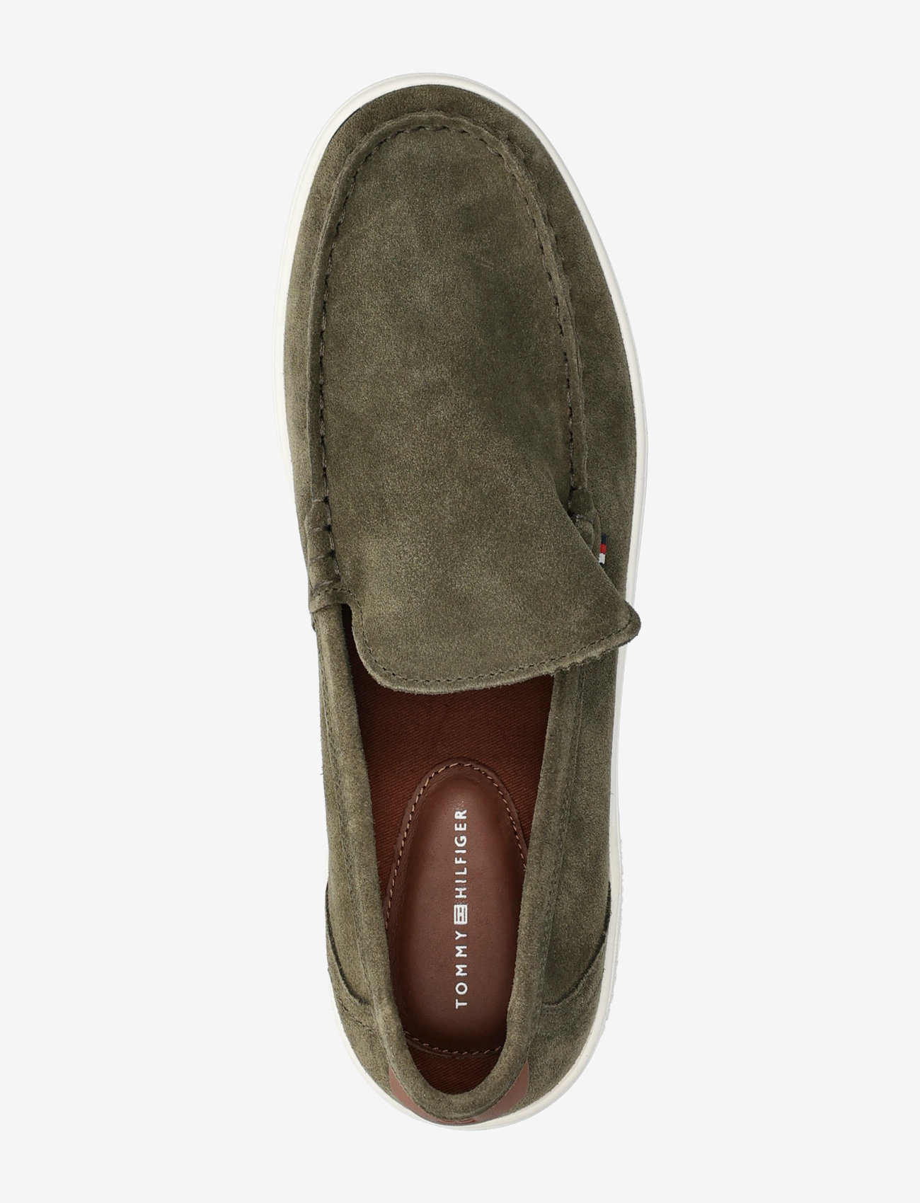 Tommy Hilfiger - MODERN LIGHT HYBRID SUEDE LOAFER - osta olukorra järgi - army green - 3