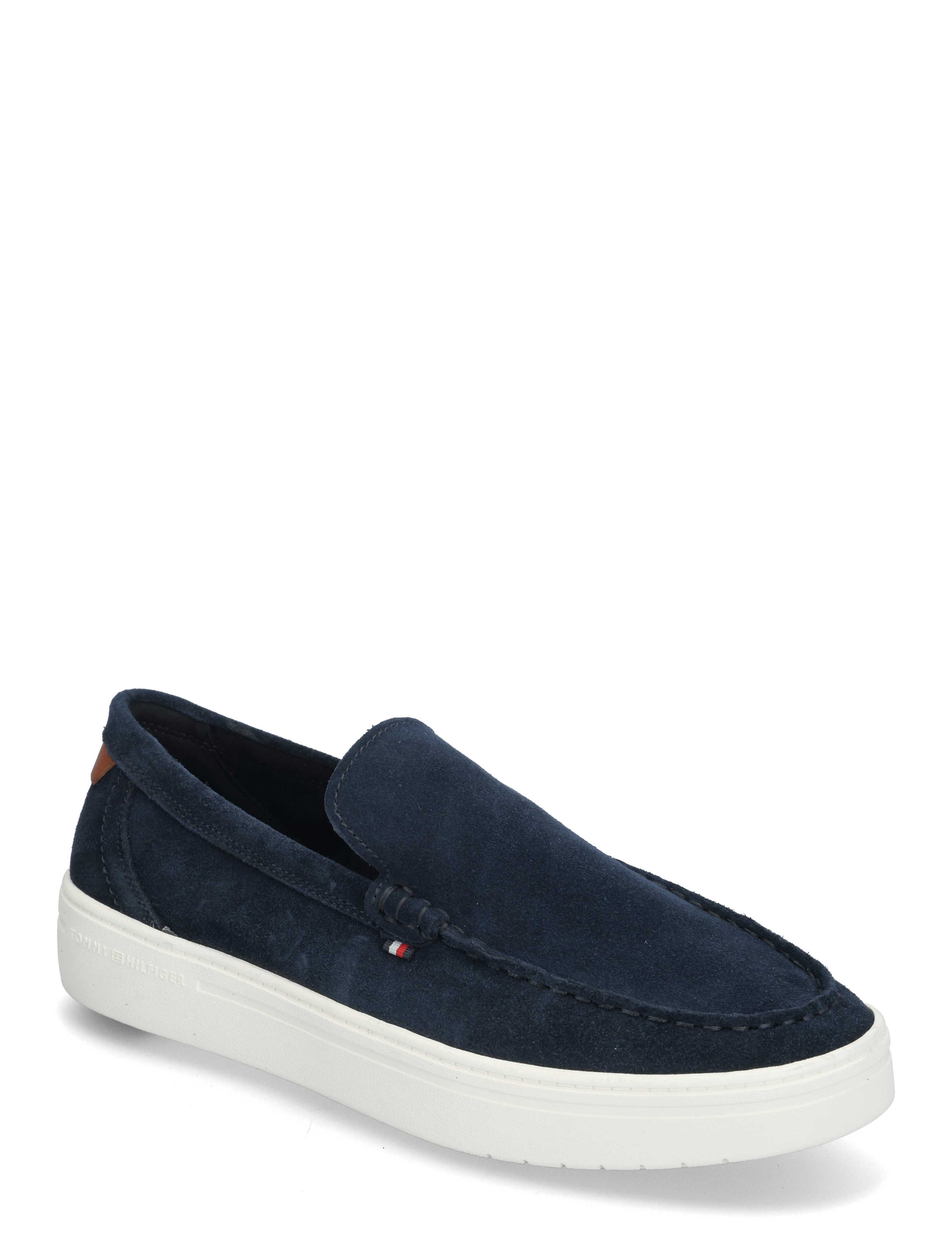 Tommy Hilfiger - MODERN LIGHT HYBRID SUEDE LOAFER - desert sky - 0