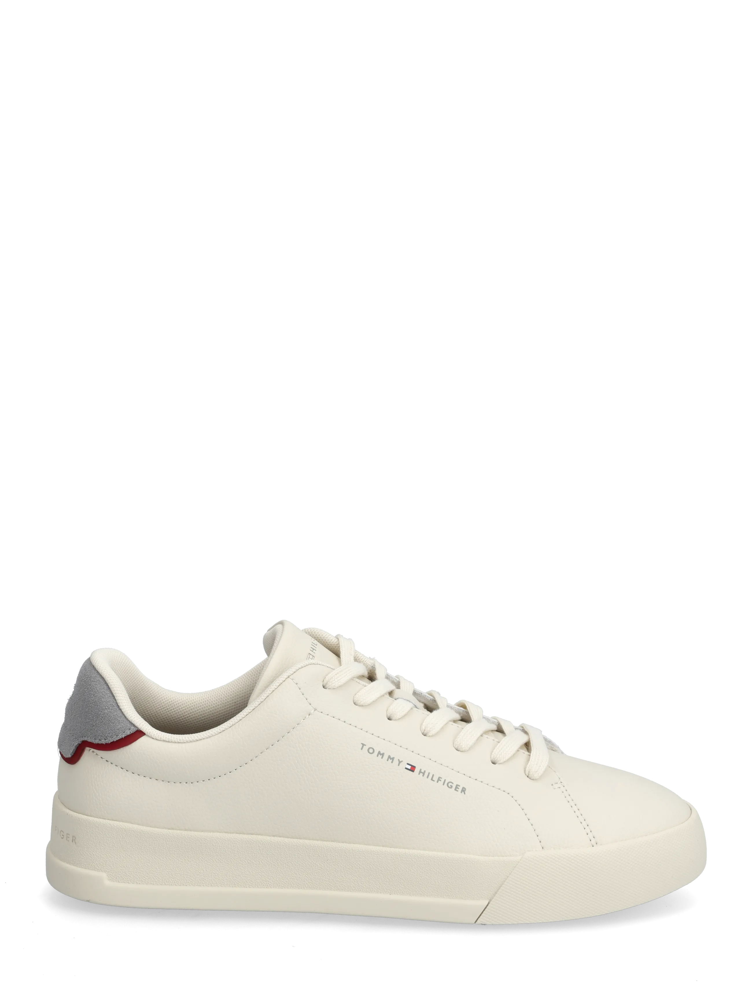Tommy Hilfiger - TH COURT LTH DETAIL ESS - baskets basses - new sprint/grey whisper - 1