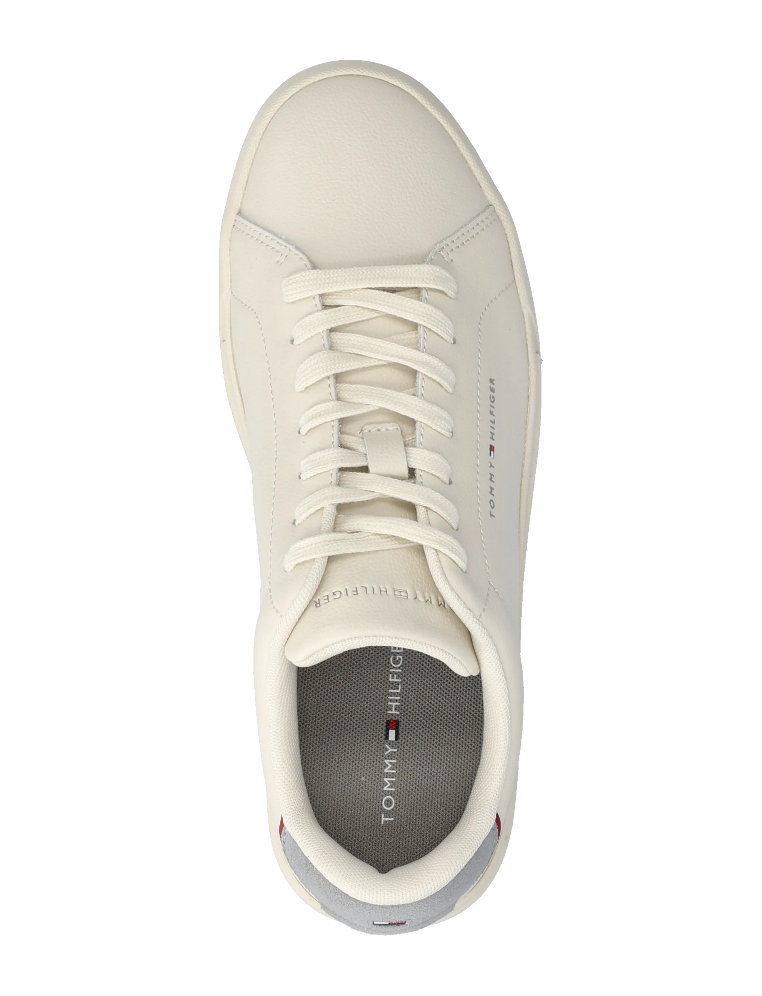 Tommy Hilfiger - TH COURT LTH DETAIL ESS - baskets basses - new sprint/grey whisper - 3