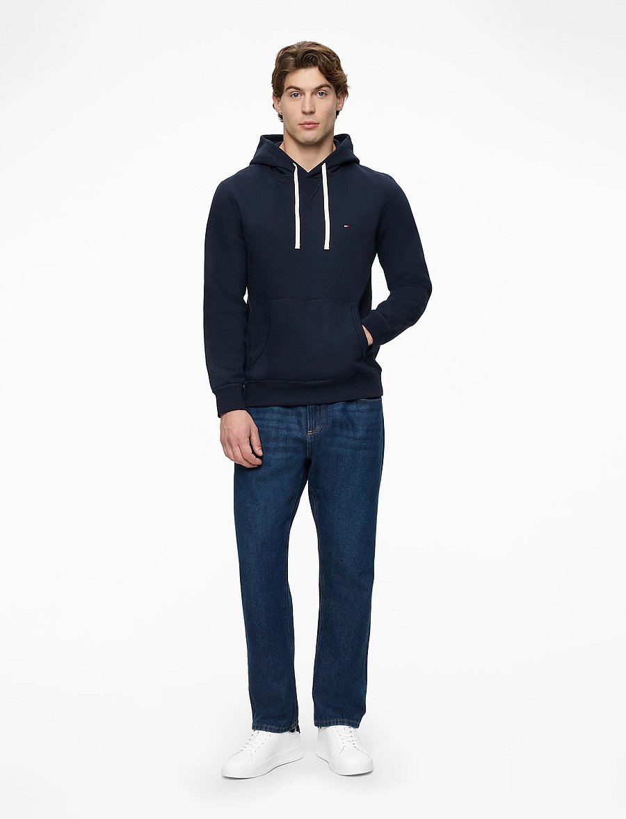 Tommy Hilfiger - TH COURT LTH DETAIL ESS - low-top sneaker - white navy blue - 2