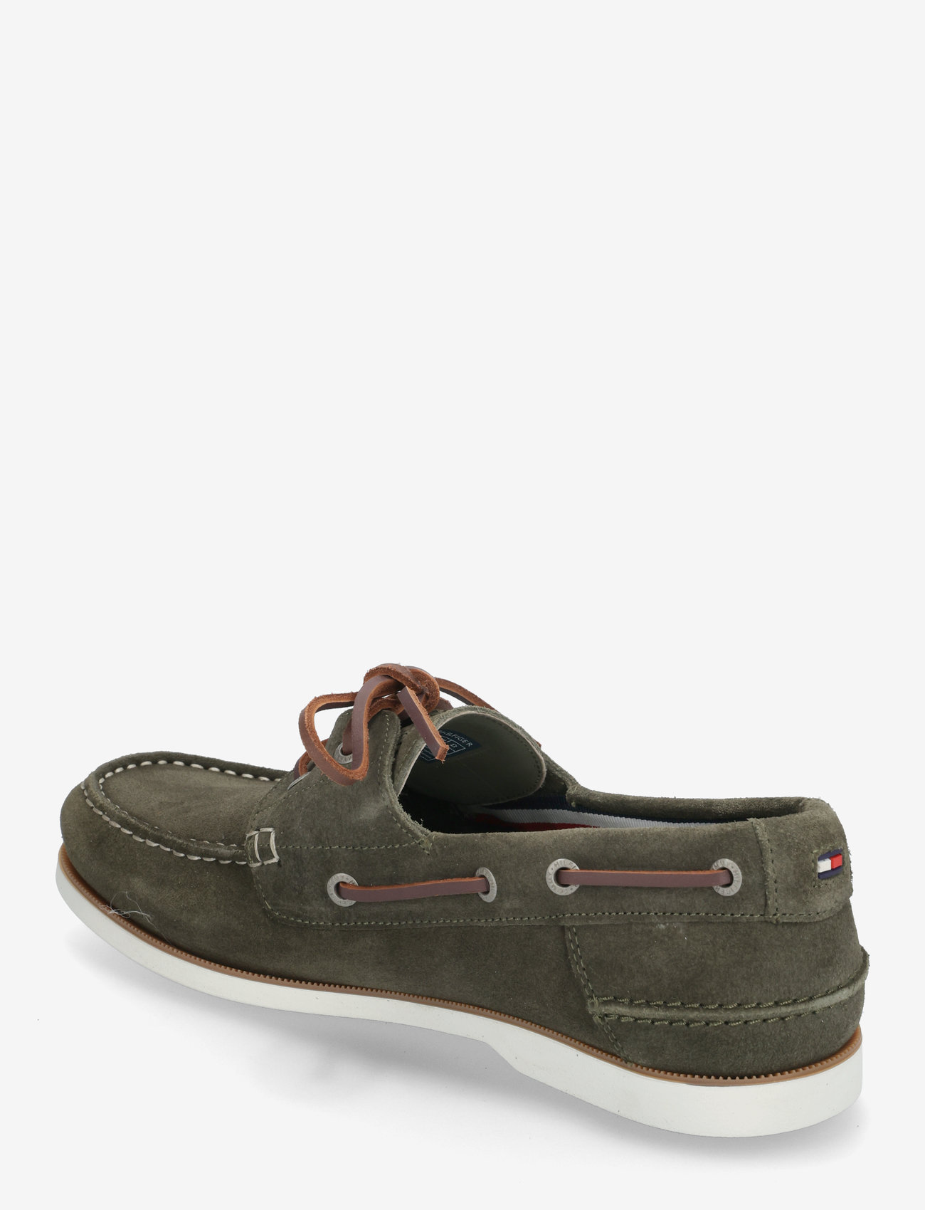 Tommy Hilfiger - TH BOAT SHOE CORE SUEDE - nach anlass kaufen - army green - 2