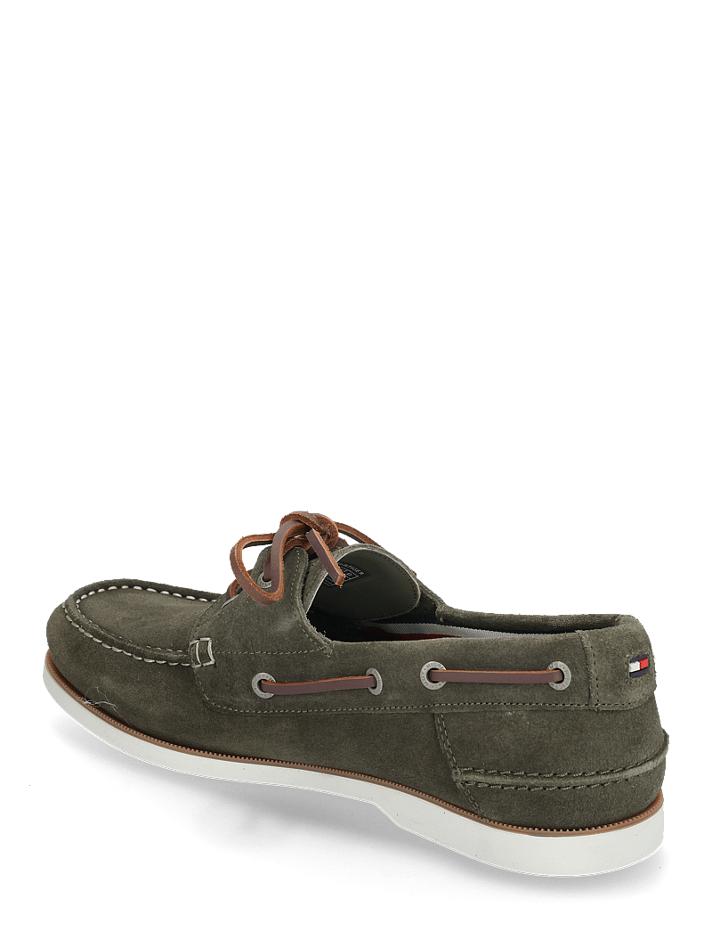 Tommy Hilfiger - TH BOAT SHOE CORE SUEDE - nach anlass kaufen - army green - 2