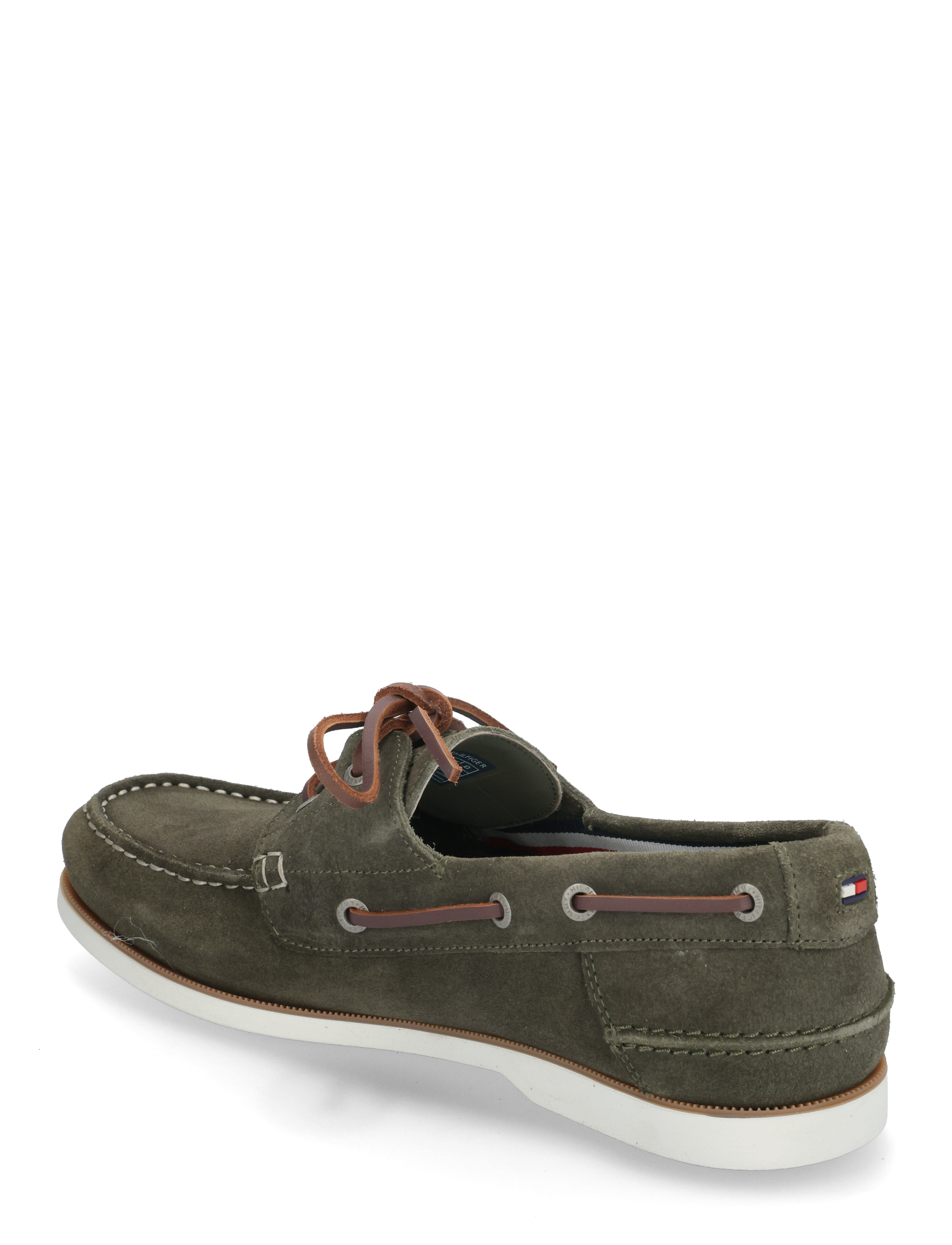 Tommy Hilfiger - TH BOAT SHOE CORE SUEDE - shop efter anledning - army green - 2